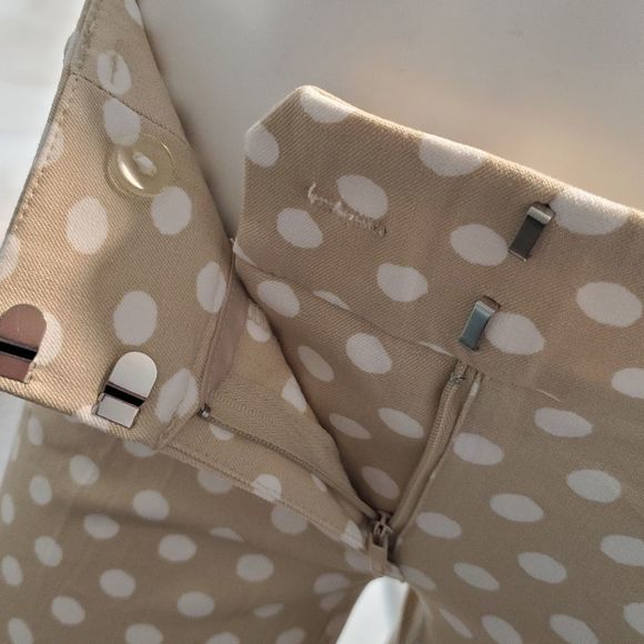 New York & Company Tan Polka Dot Pants - Picture 9 of 10